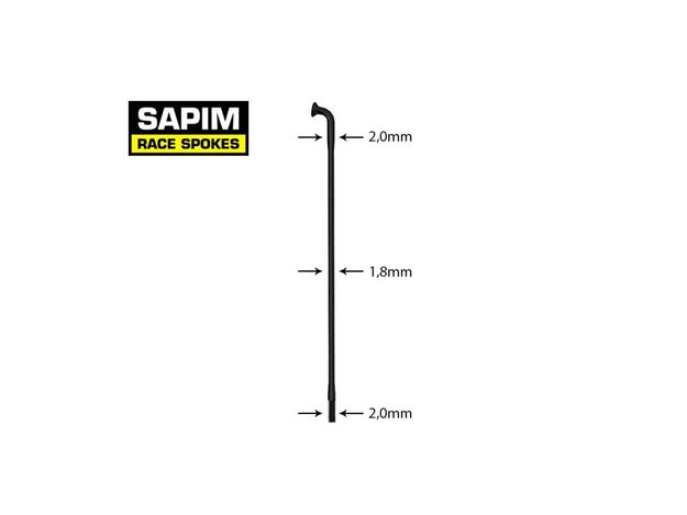 Picture of SAPIM RACE BLACK J-BEND